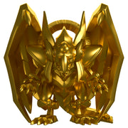 Yu-Gi-Oh! Gold Chrome The Winged Dragon of Ra Vinyl Figure #16 Shopverse Exclusive Toys & Games Youtooz