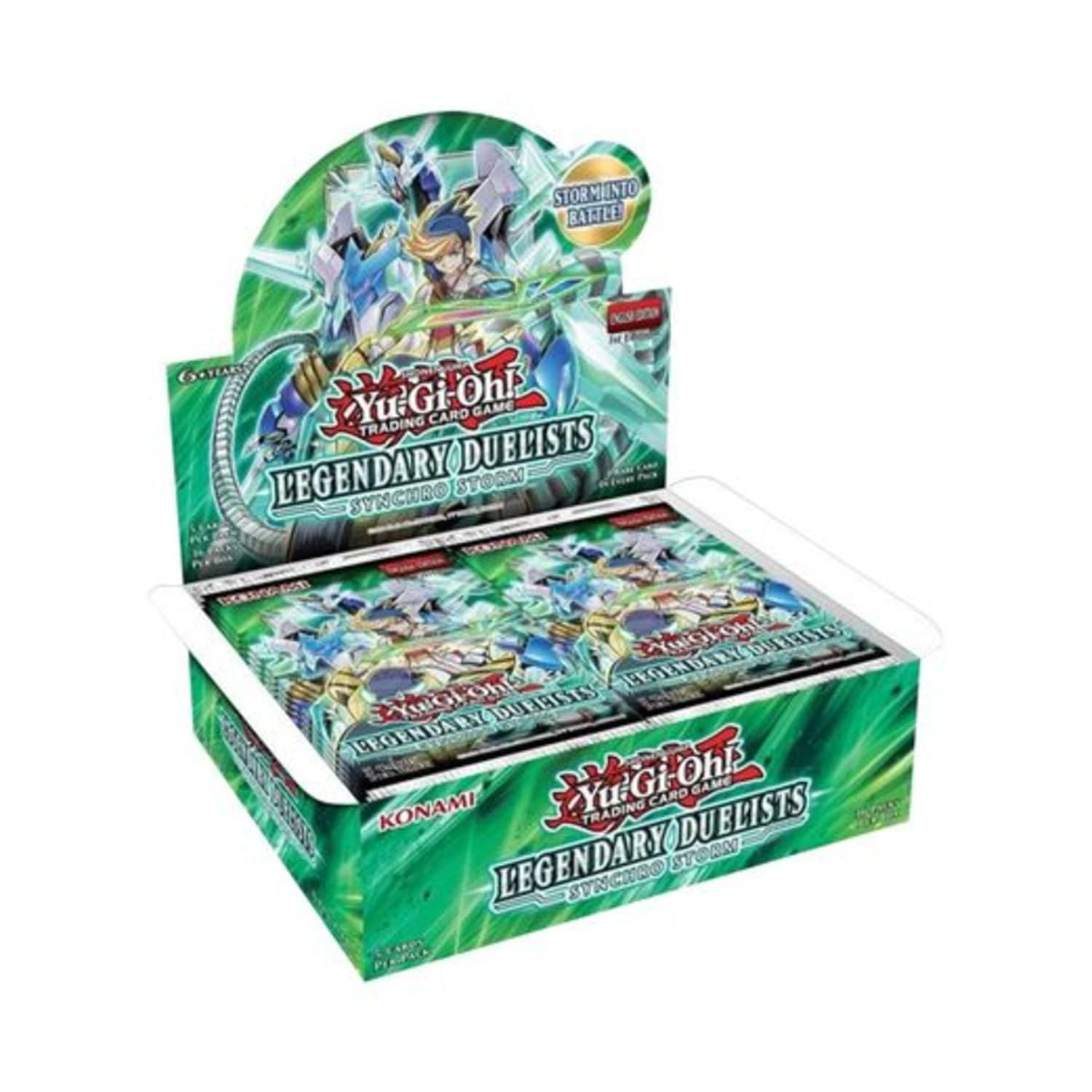 Yu-Gi-Oh! TCG: Legendary Duelists Synchro Storm Booster Pack Card Game Konami