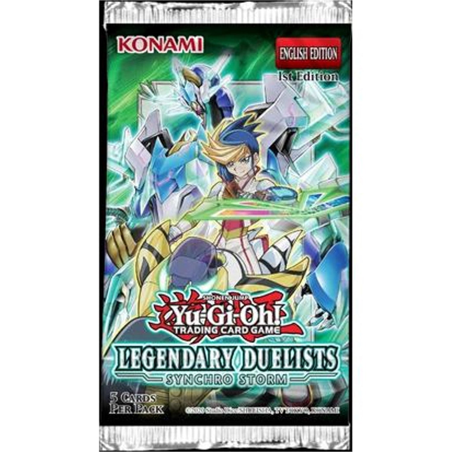 Yu-Gi-Oh! TCG: Legendary Duelists Synchro Storm Booster Pack Card Game Konami