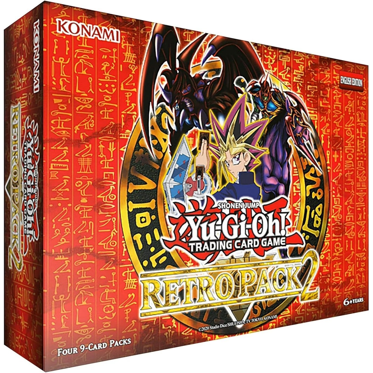 Yu-Gi-Oh! TCG: 2025 Retro Pack 2 Mini Box - 4 Packs Card Game Konami