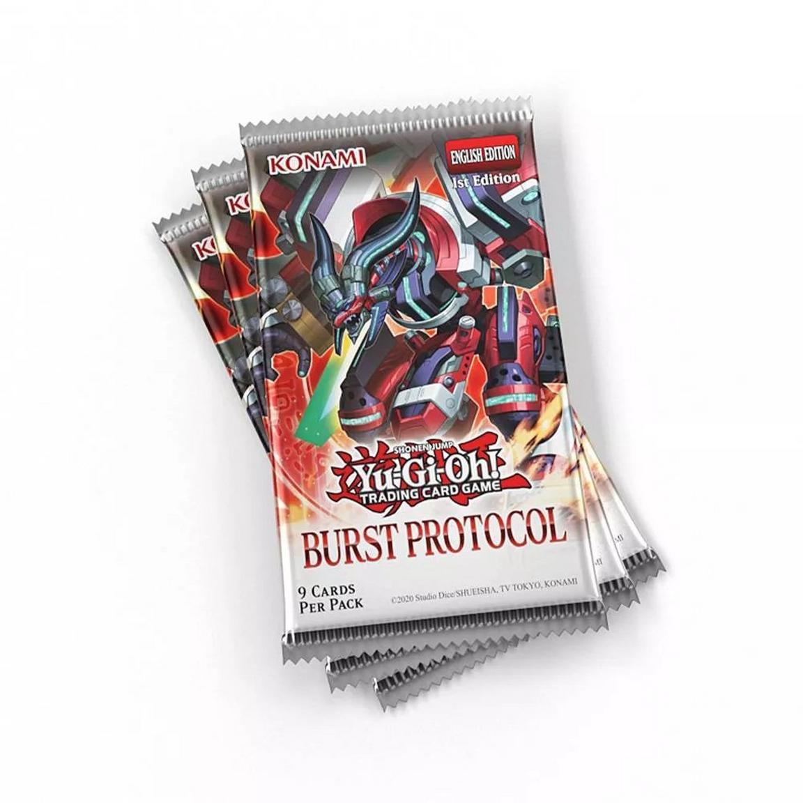 Yu-Gi-Oh! TCG: Burst Protocol Token Box Card Game Konami