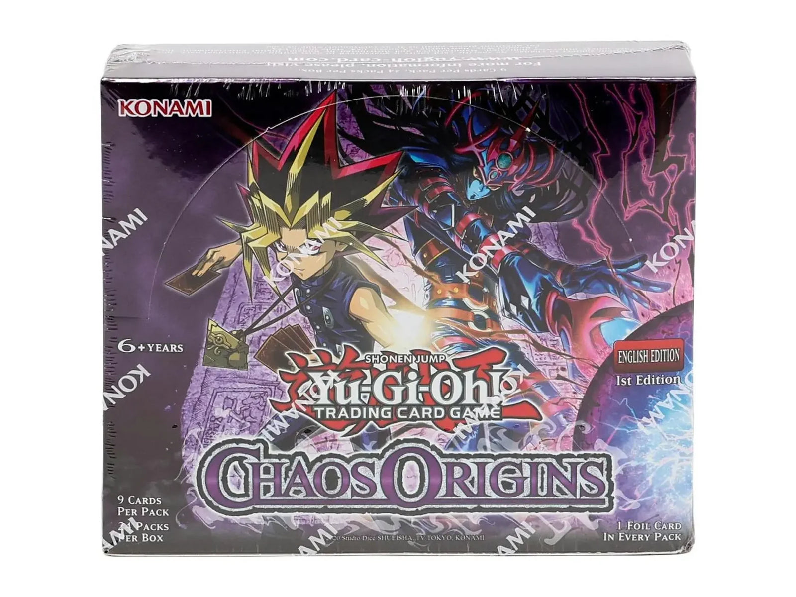 Yu-Gi-Oh! TCG: Chaos Origins 1st Edition Booster Box - 24 Packs Card Game Konami