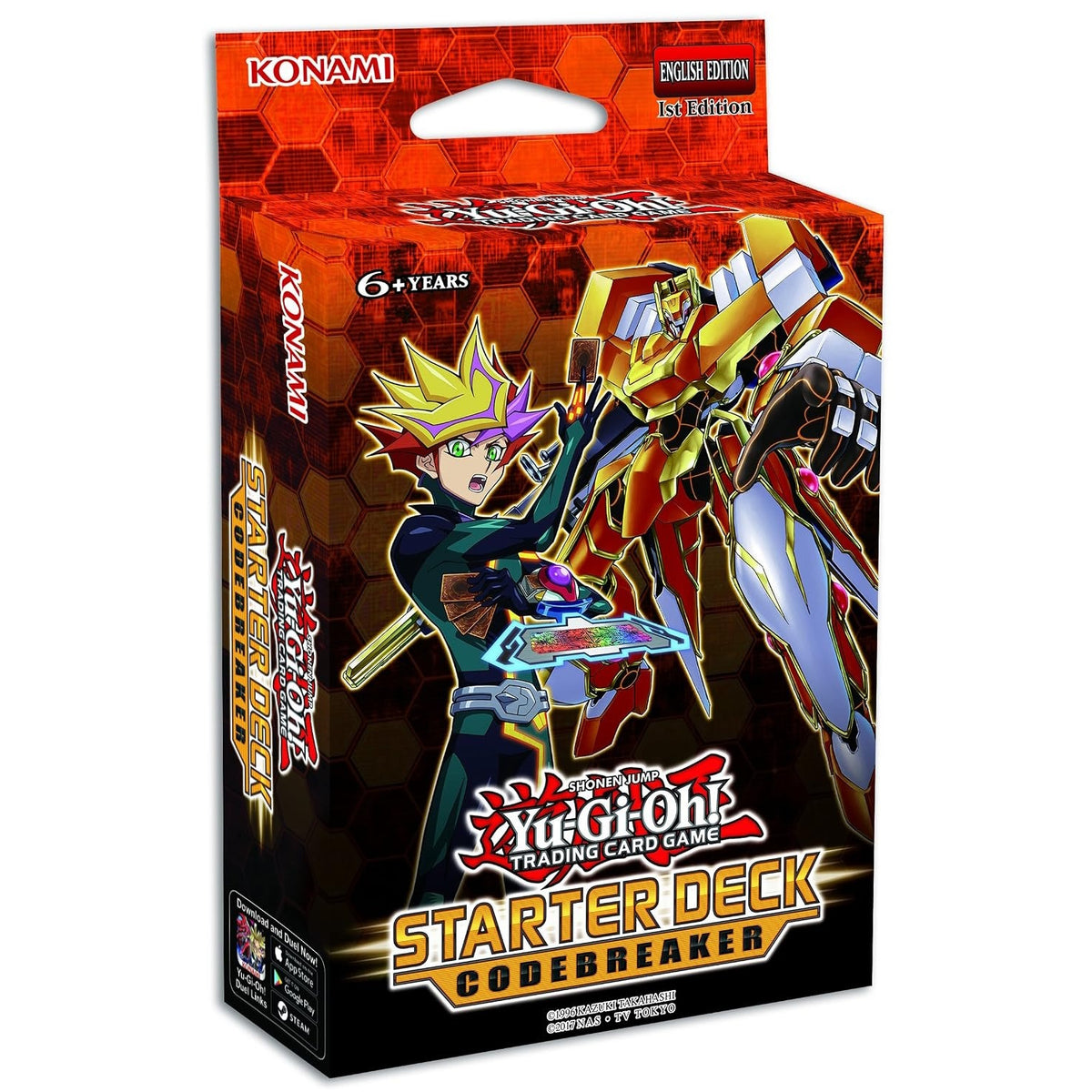 Yu-Gi-Oh! Starter Deck: Codebreaker - 1st Edition Card Game Konami