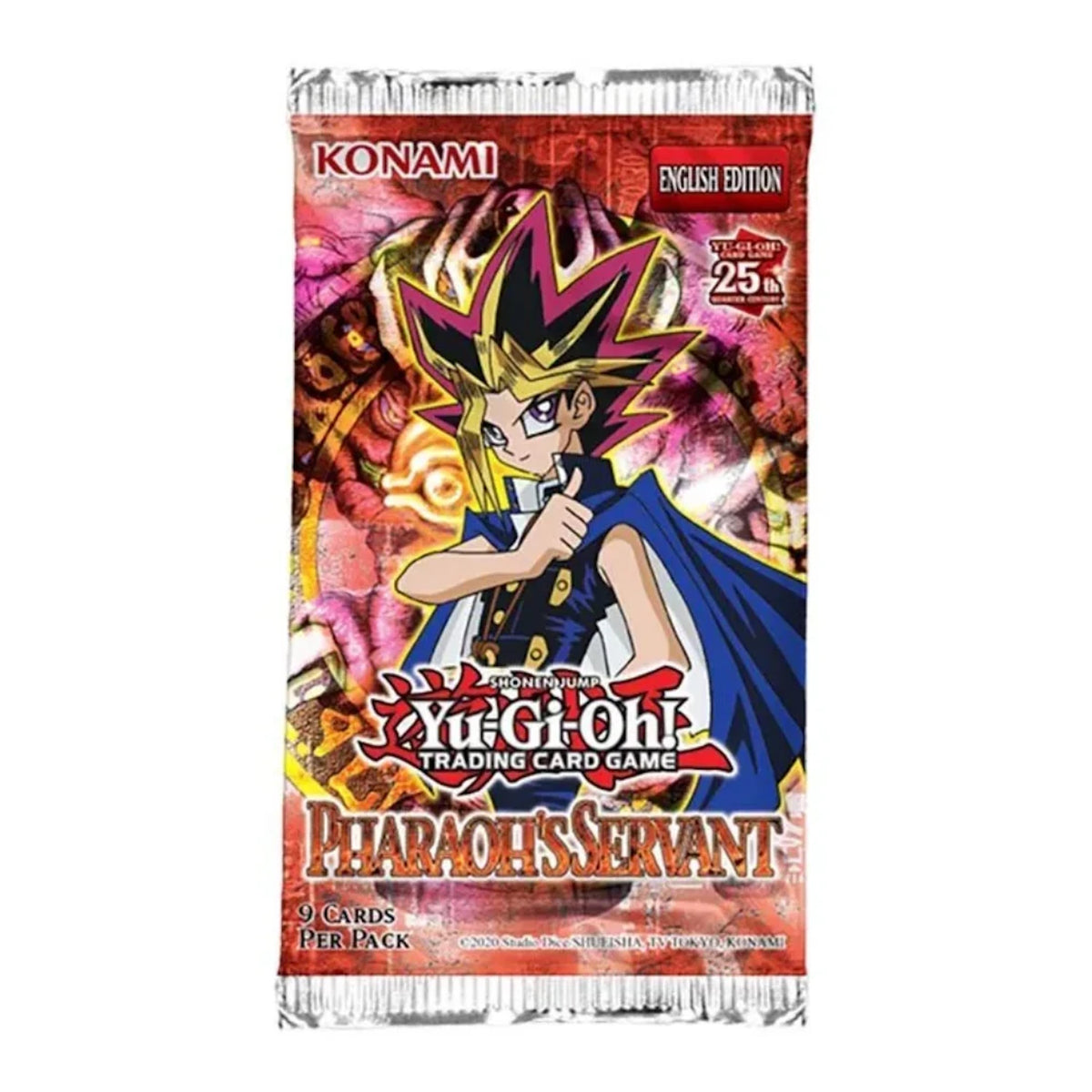 Yu-Gi-Oh! TCG: 25th Anniversary Pharaoh's Servant Booster Pack - Unlimited Card Game Konami