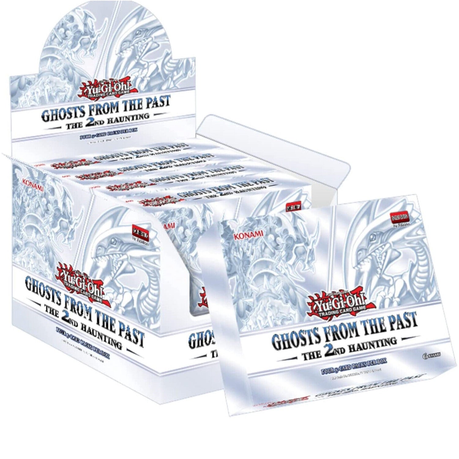 Yu-Gi-Oh! TCG: Ghosts from The Past 2nd Haunting Display Box 2022 - 5 Mini Boxes Card Game Konami