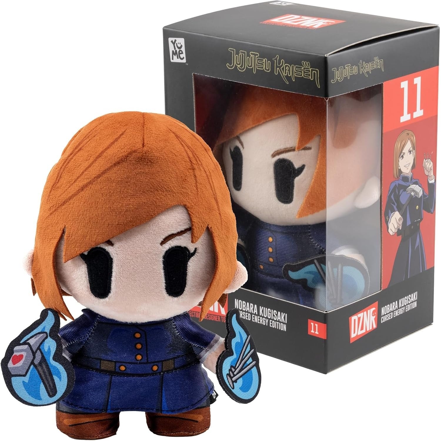 YuMe DZNR Collection: Jujutsu Kaisen Nobara Kugisaki #11 - 7" Plush Plushies YuMe Toys