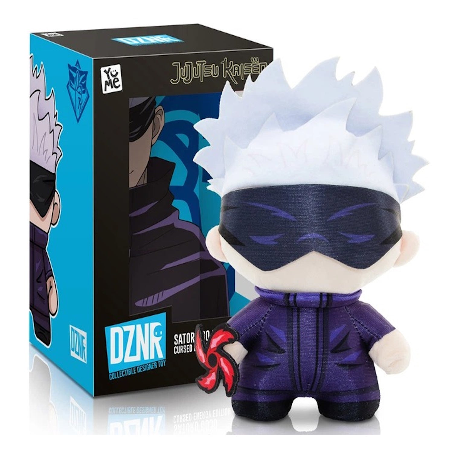 YuMe DZNR Collection: Jujutsu Kaisen Satoru Gojo #12 - 7" Plush Plushies YuMe Toys