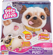 ZURU Pets Alive: Poppy The Booty Shakin’ Pug Toys & Games Zuru
