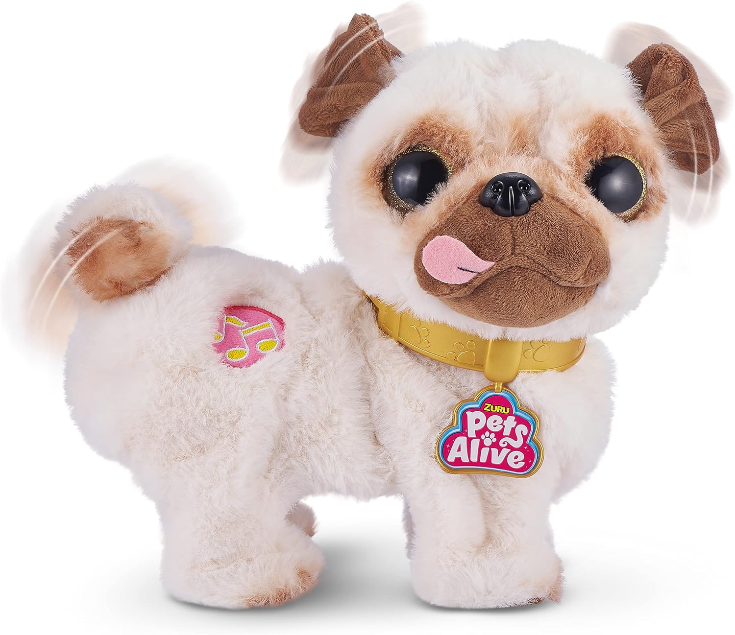 ZURU Pets Alive: Poppy The Booty Shakin’ Pug Toys & Games Zuru