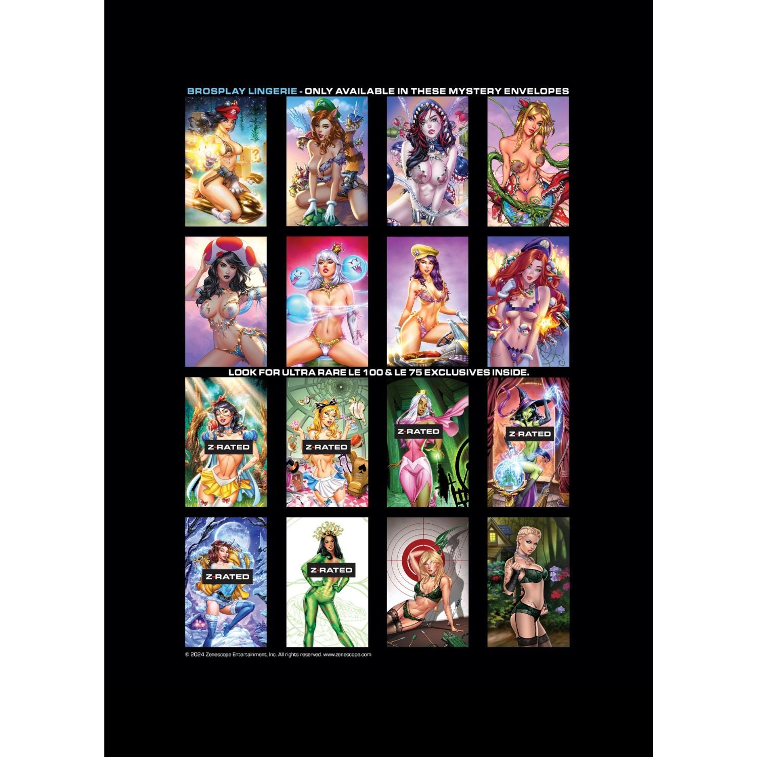Zenescope Mystery Envelope: [Blind Bag] 2024 Comics Zenescope