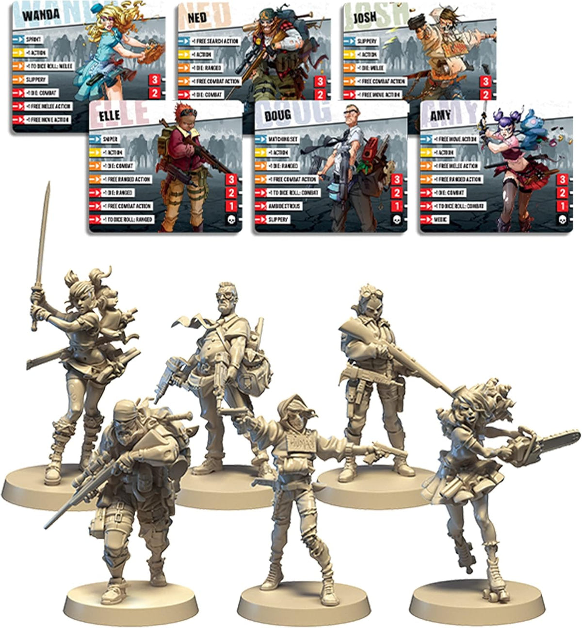 Zombicide - 2nd Edition [Board Game, 1 - 6 Players] Board Game Guillotine Games