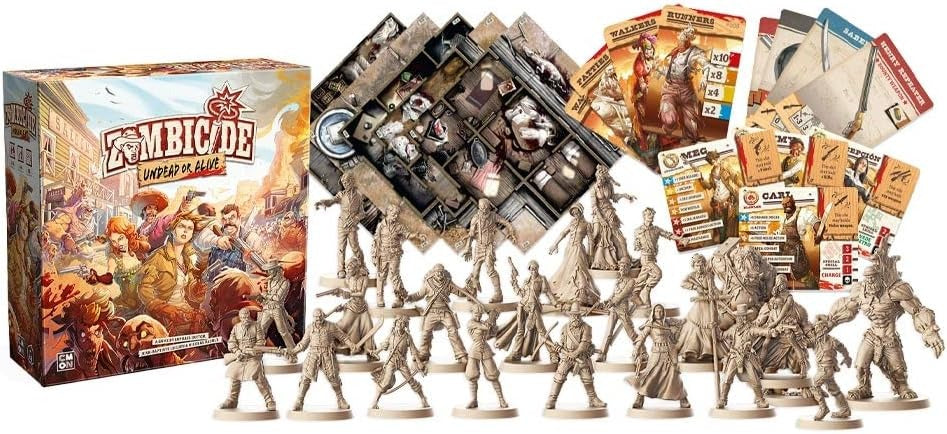 Zombicide: Undead or Alive [Board Game, 1-6 Players] Board Game Cool Mini or Not