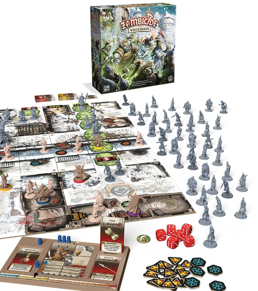 Zombicide: White Death [Board Game, 1-6 Players] Board Game Cool Mini or Not