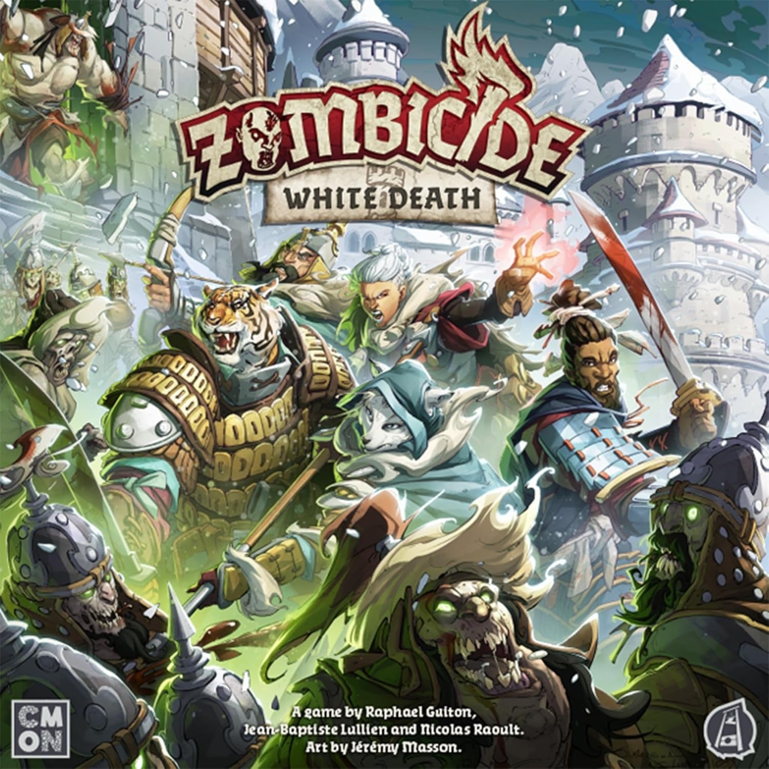 Zombicide: White Death [Board Game, 1-6 Players] Board Game Cool Mini or Not