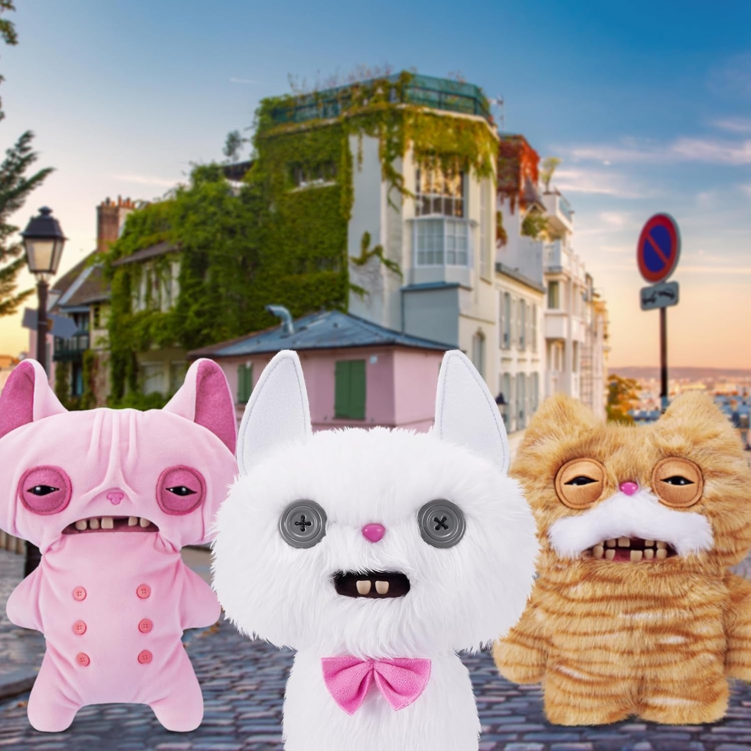 Fuggler: Alley Cats - White Cheezee Toys & Games Zuru