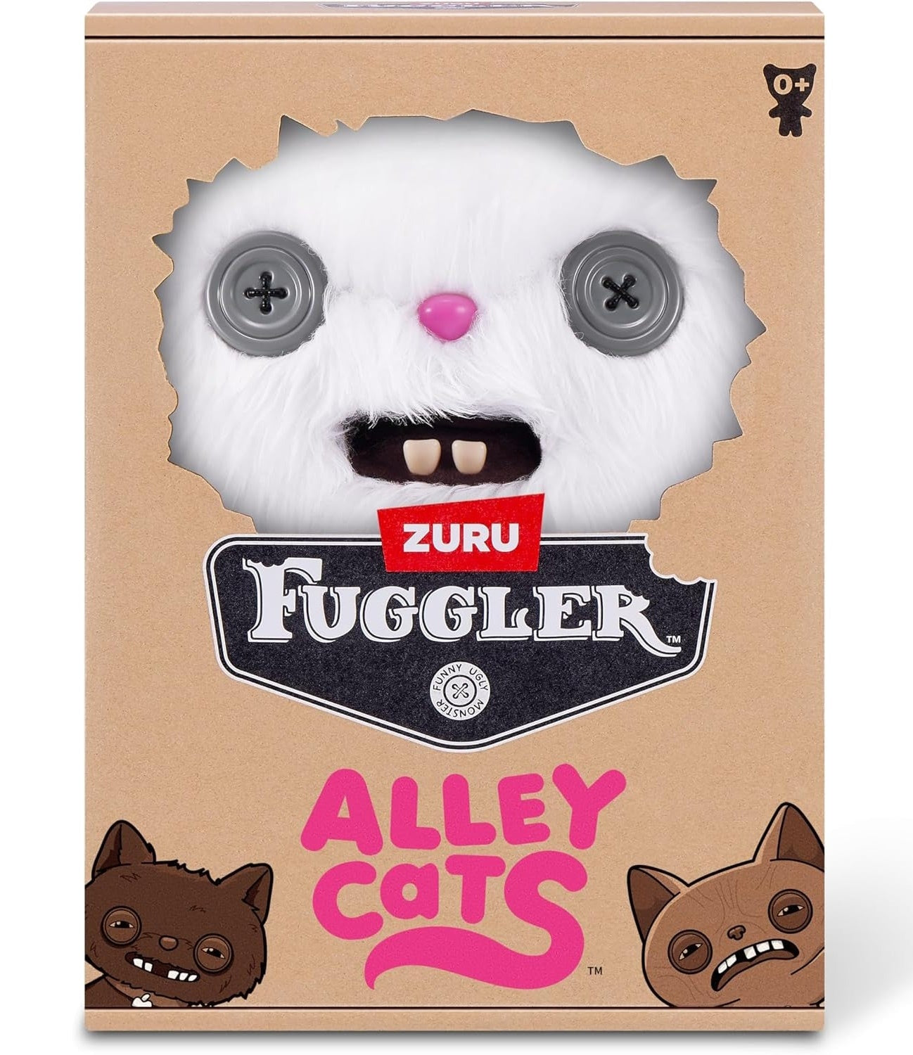 Fuggler: Alley Cats - White Cheezee Toys & Games Zuru