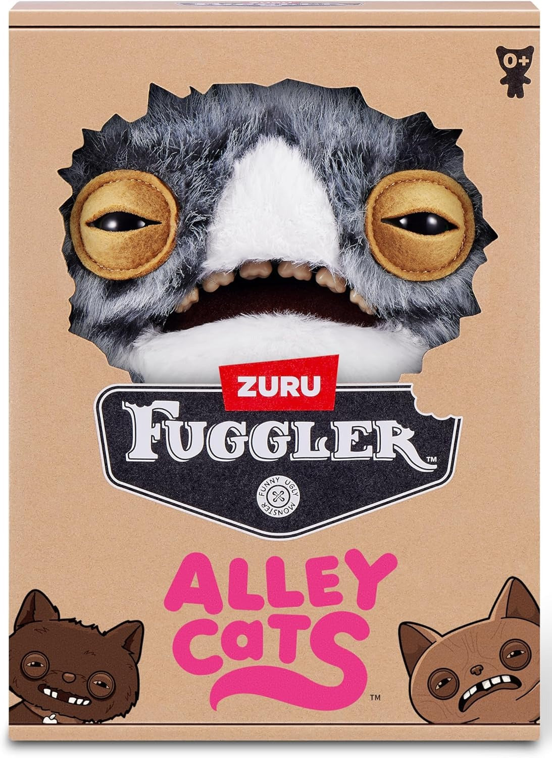 Fuggler: Alley Cats - Wide Eyed Cat Toys & Games Zuru