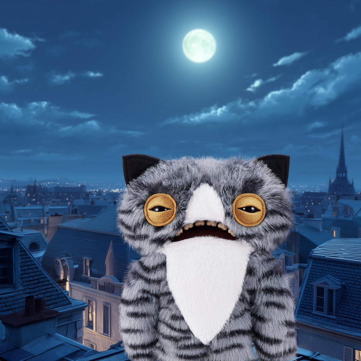 Fuggler: Alley Cats - Wide Eyed Cat Toys & Games Zuru