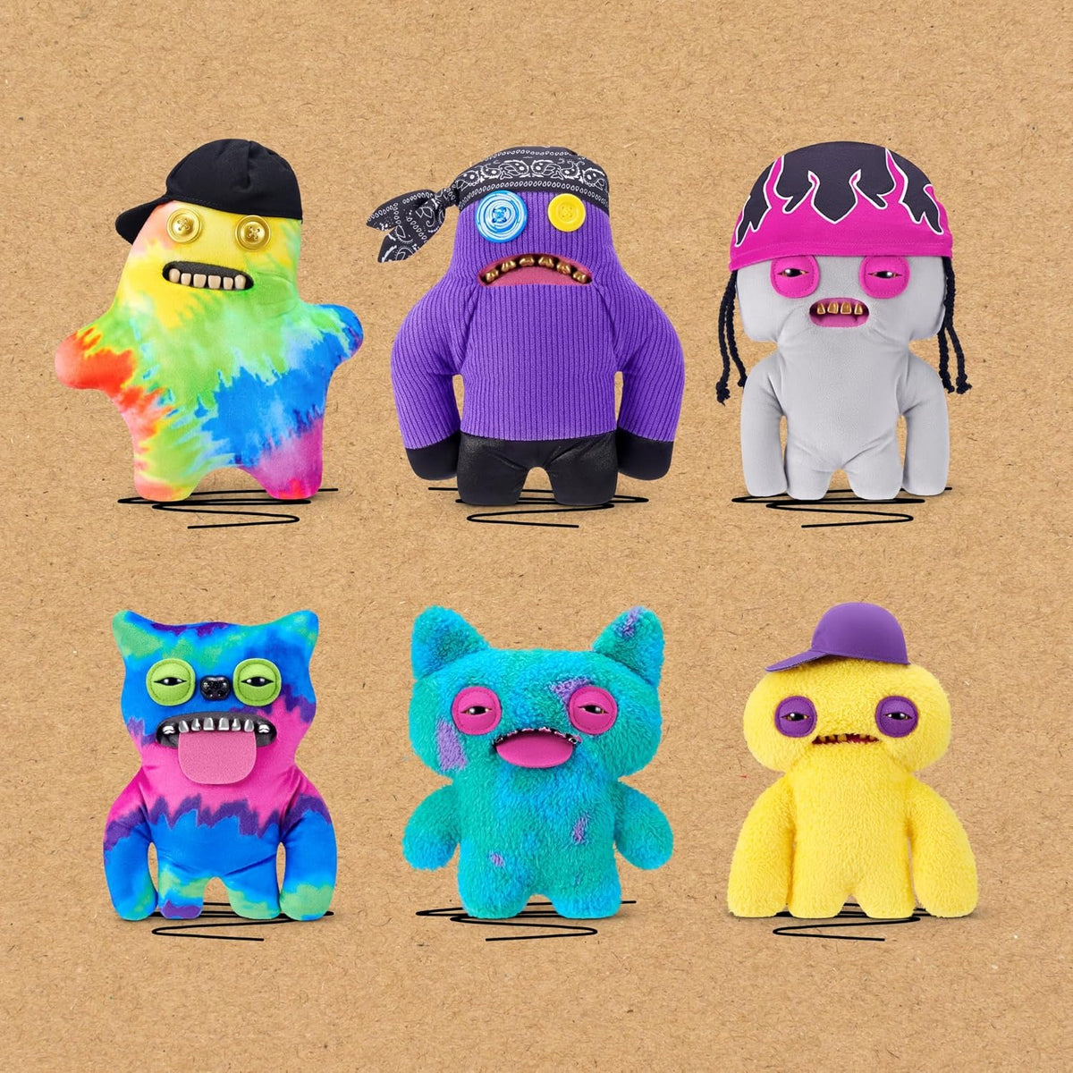 Zuru Fuggler: Fugg Life Grey Squidge - 15749B Toys & Games Zuru