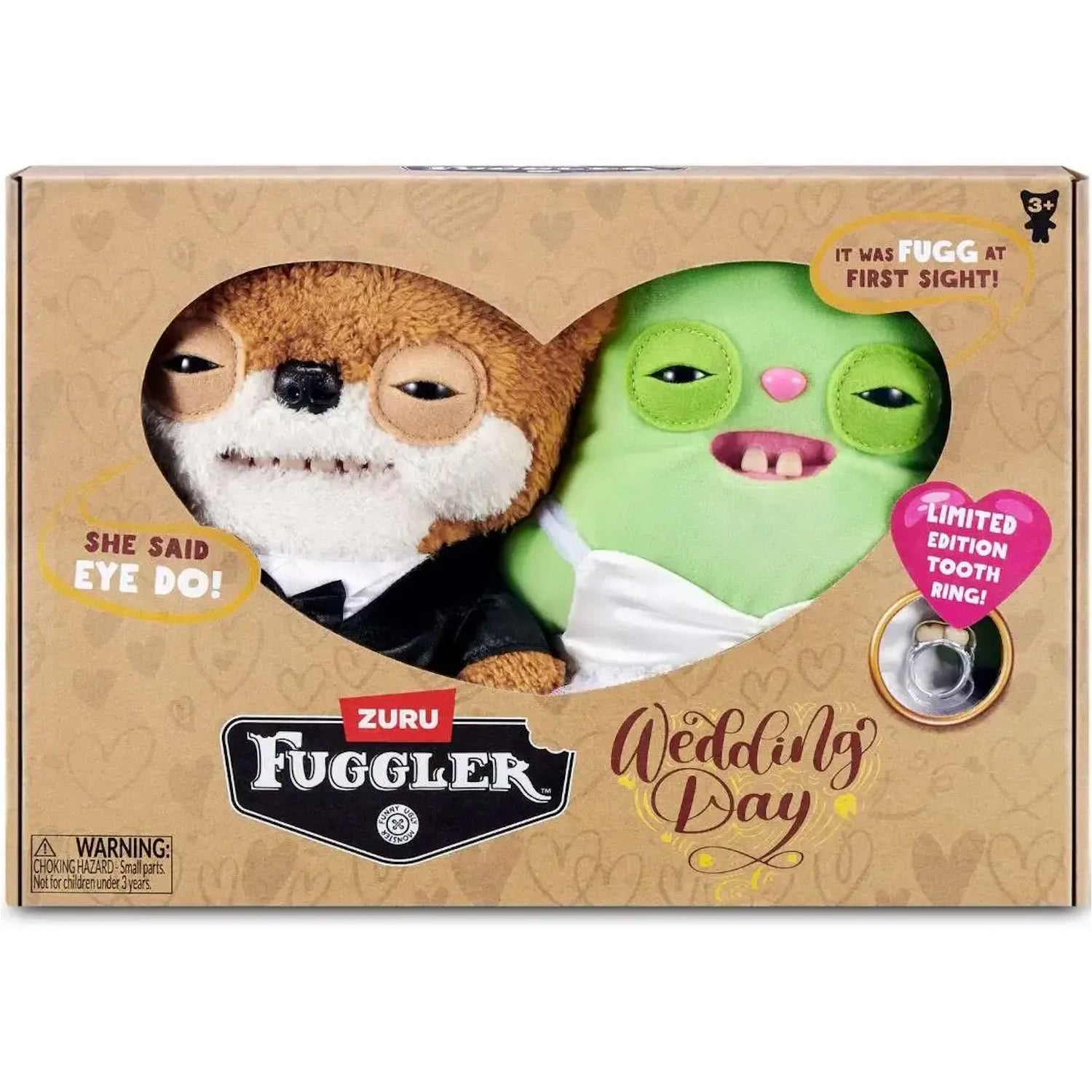 Fuggler: Wedding Day Couple Toys & Games Zuru