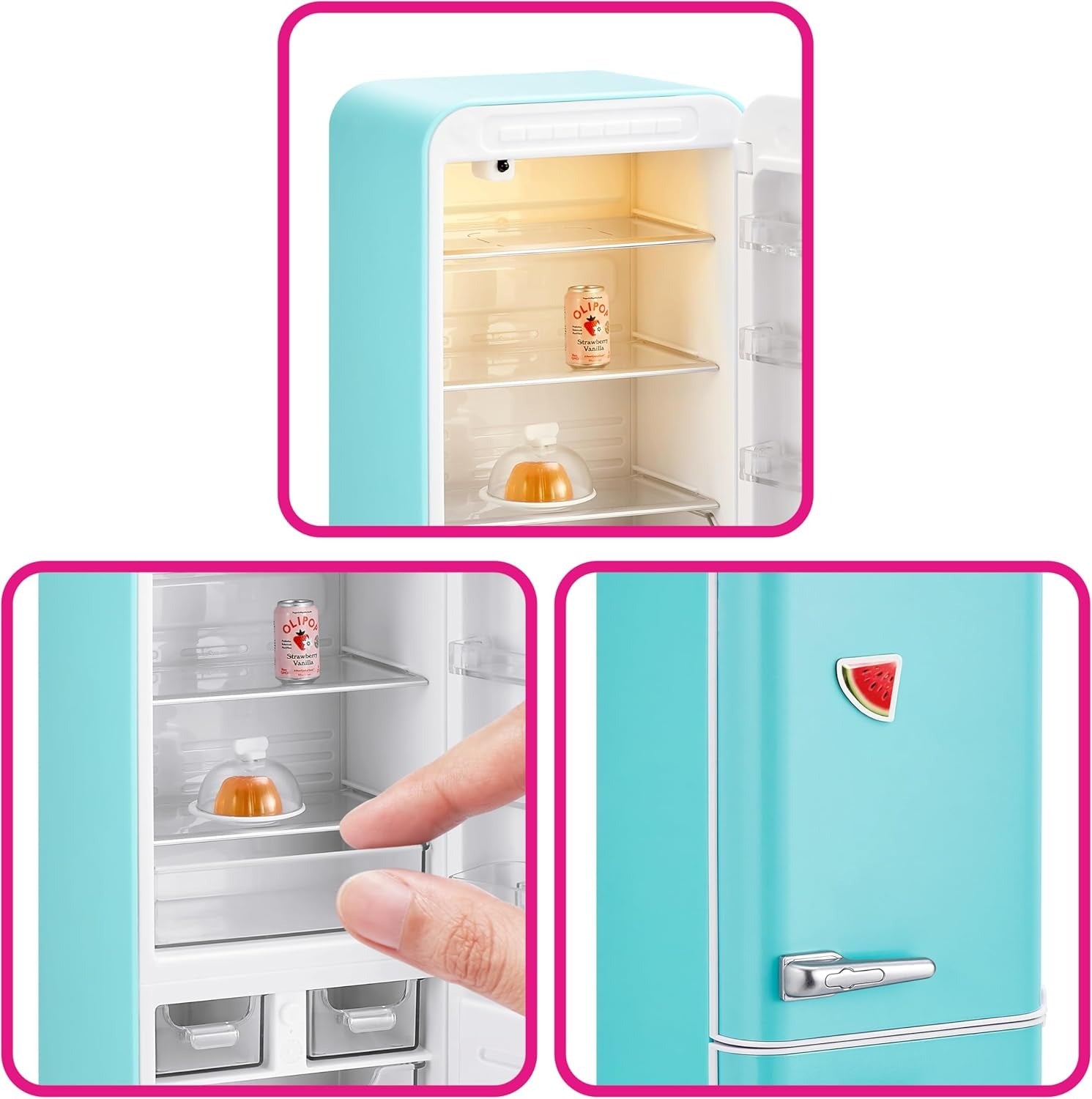 Zuru Mini Brands: Fill the Fridge Playset Toys & Games Zuru