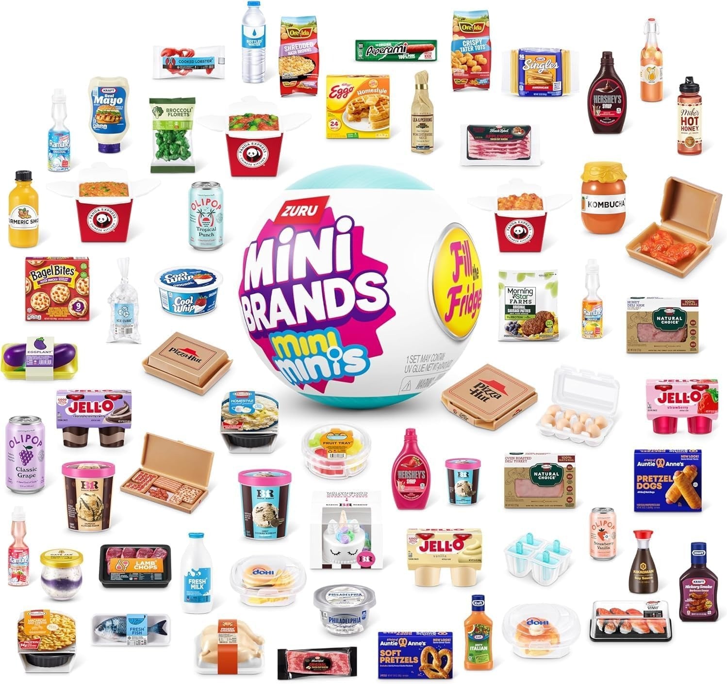 Zuru: My Mini Brands Fill the Fridge - Series 1 Toys & Games Zuru