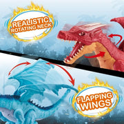 Robo Alive: Fire Breathing Dragon - Red Toys & Games Zuru