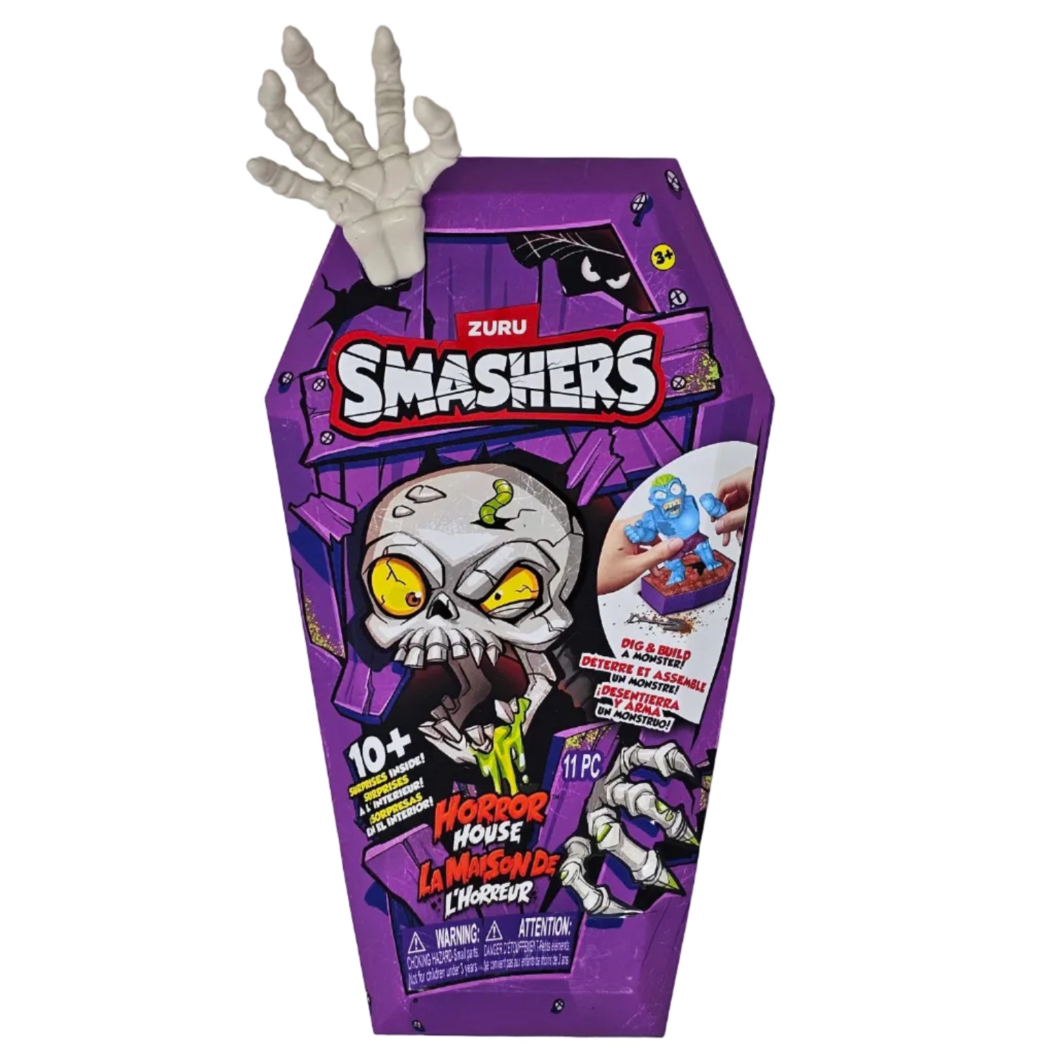 Smashers: Horror House [Dig & Build! Head Scar] Toys & Games Zuru