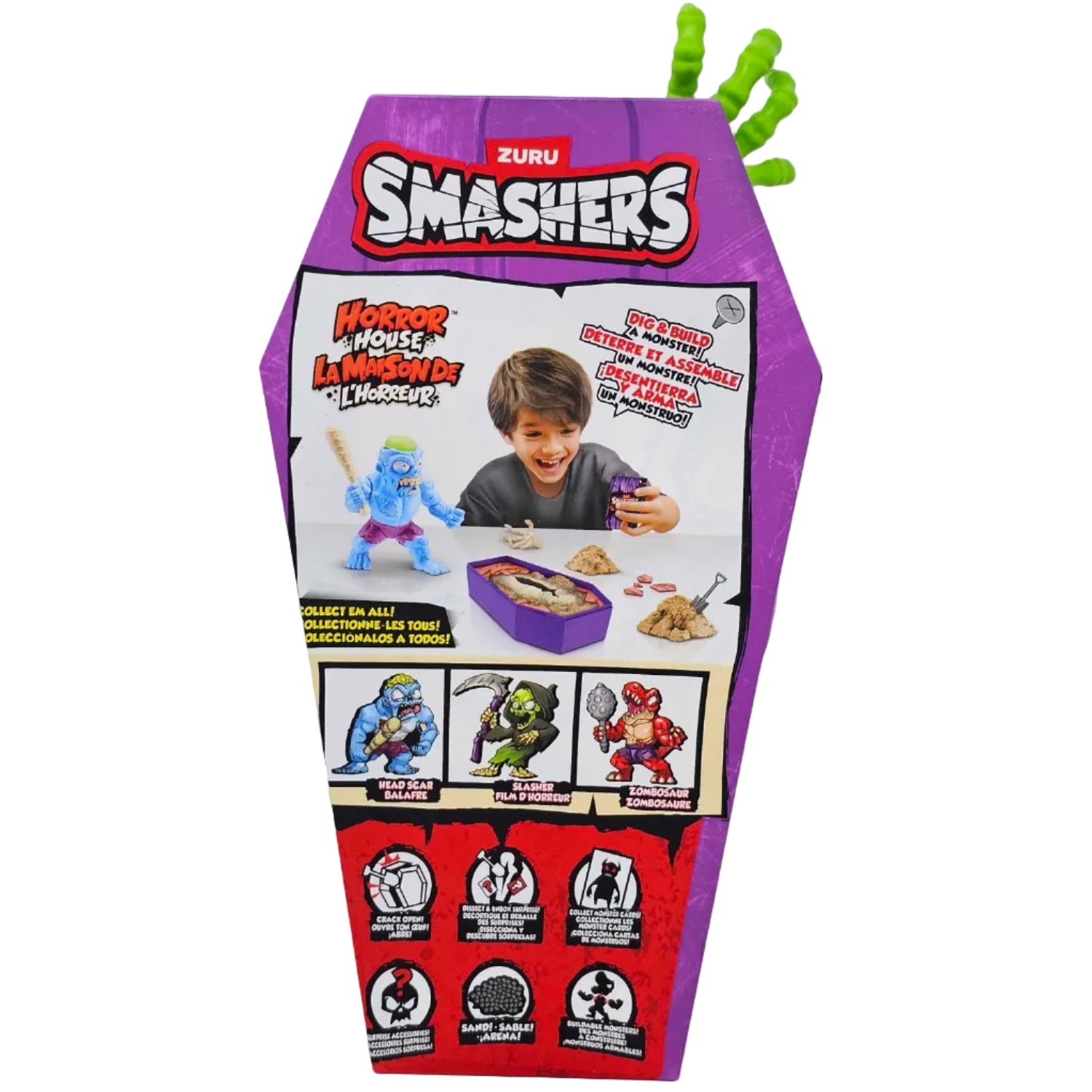 Smashers: Horror House [Dig & Build! Slasher] Toys & Games Zuru