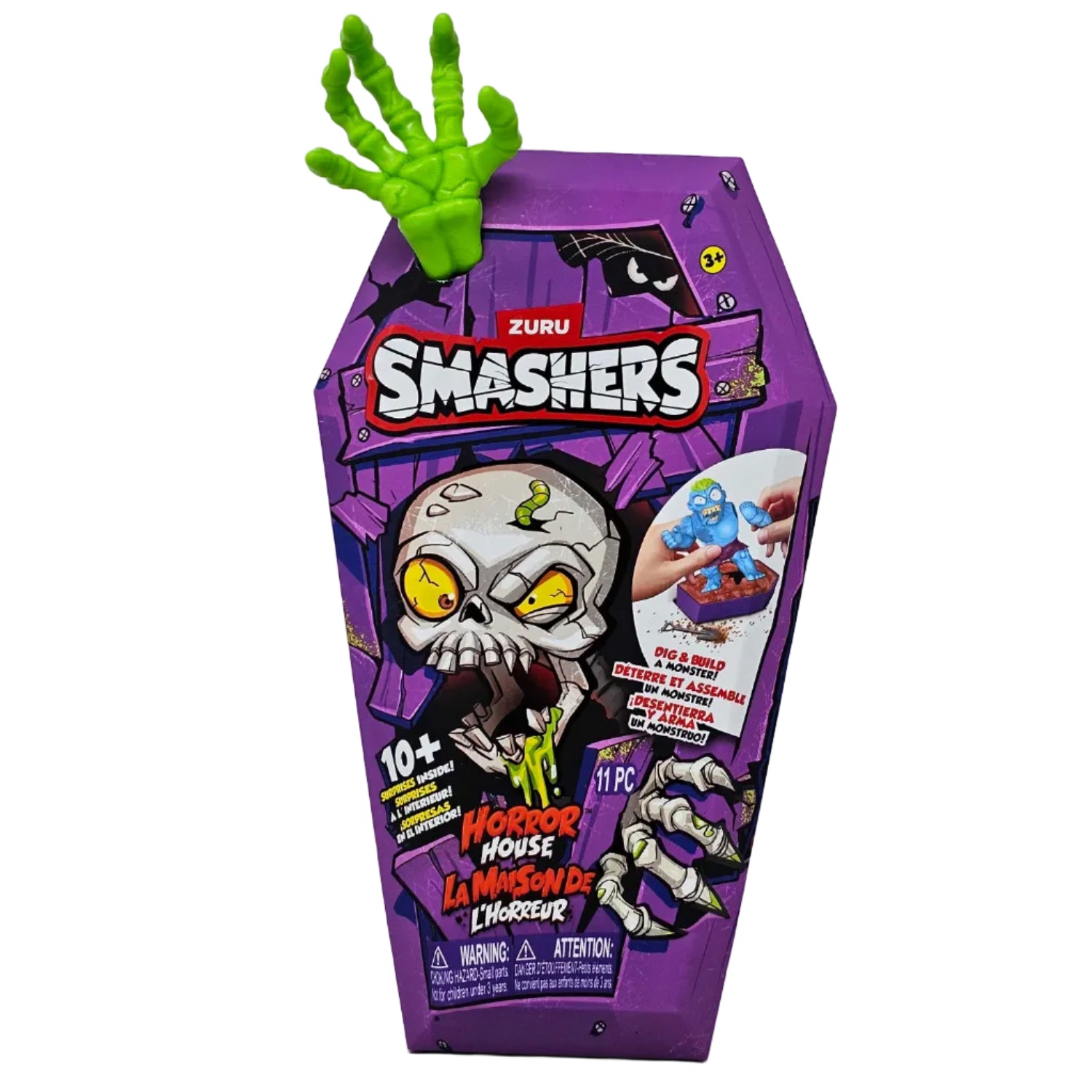 Smashers: Horror House [Dig & Build! Slasher] Toys & Games Zuru