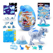 Smashers: Mega Jurassic Lightup Ice Age Dino - Blue T-Rex Toys & Games Zuru
