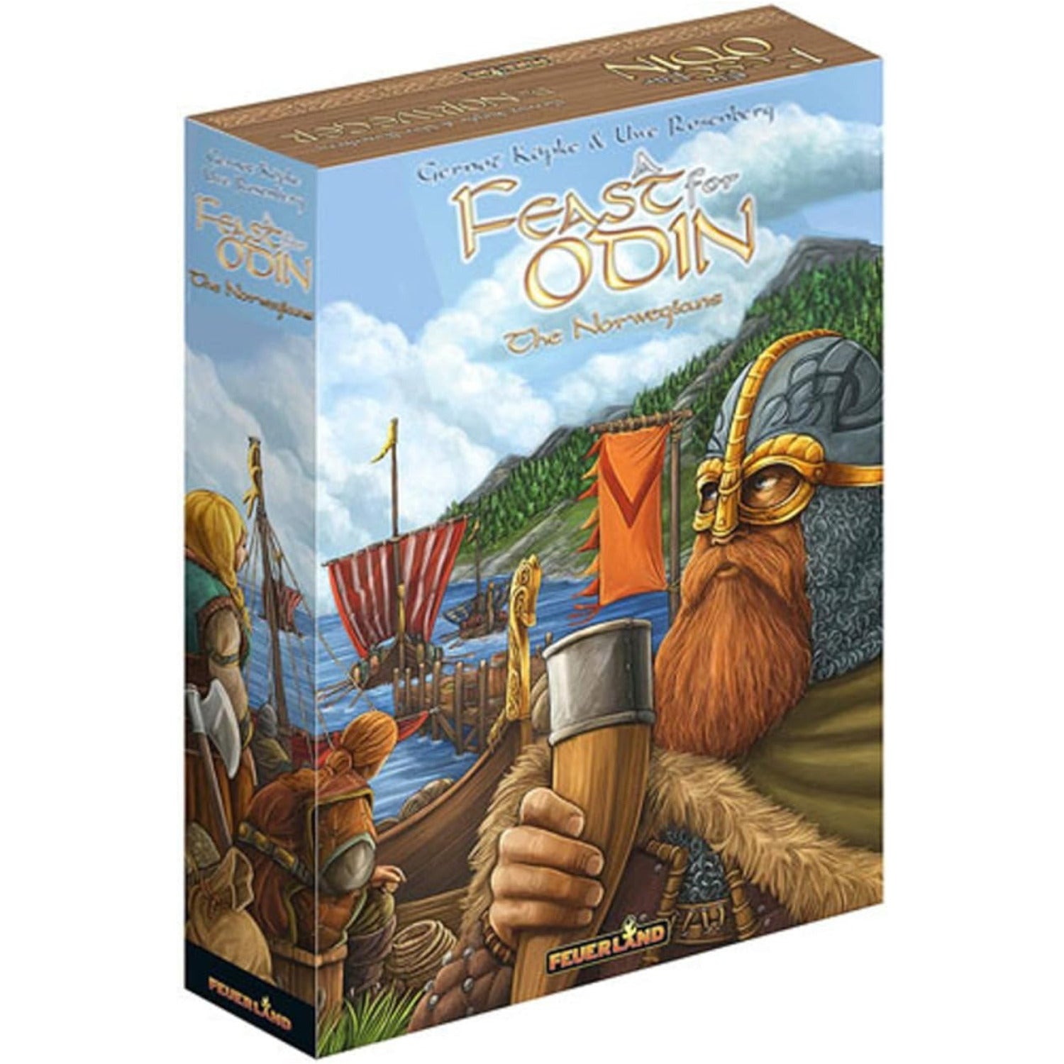 A Feast For Odin [Board Game, 1-4 Players] Board Game Z-Man Games