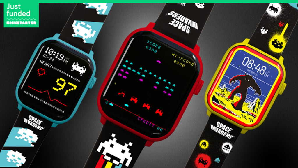 My Play Watch: Space Invaders - Yellow Accessories My Play Watch