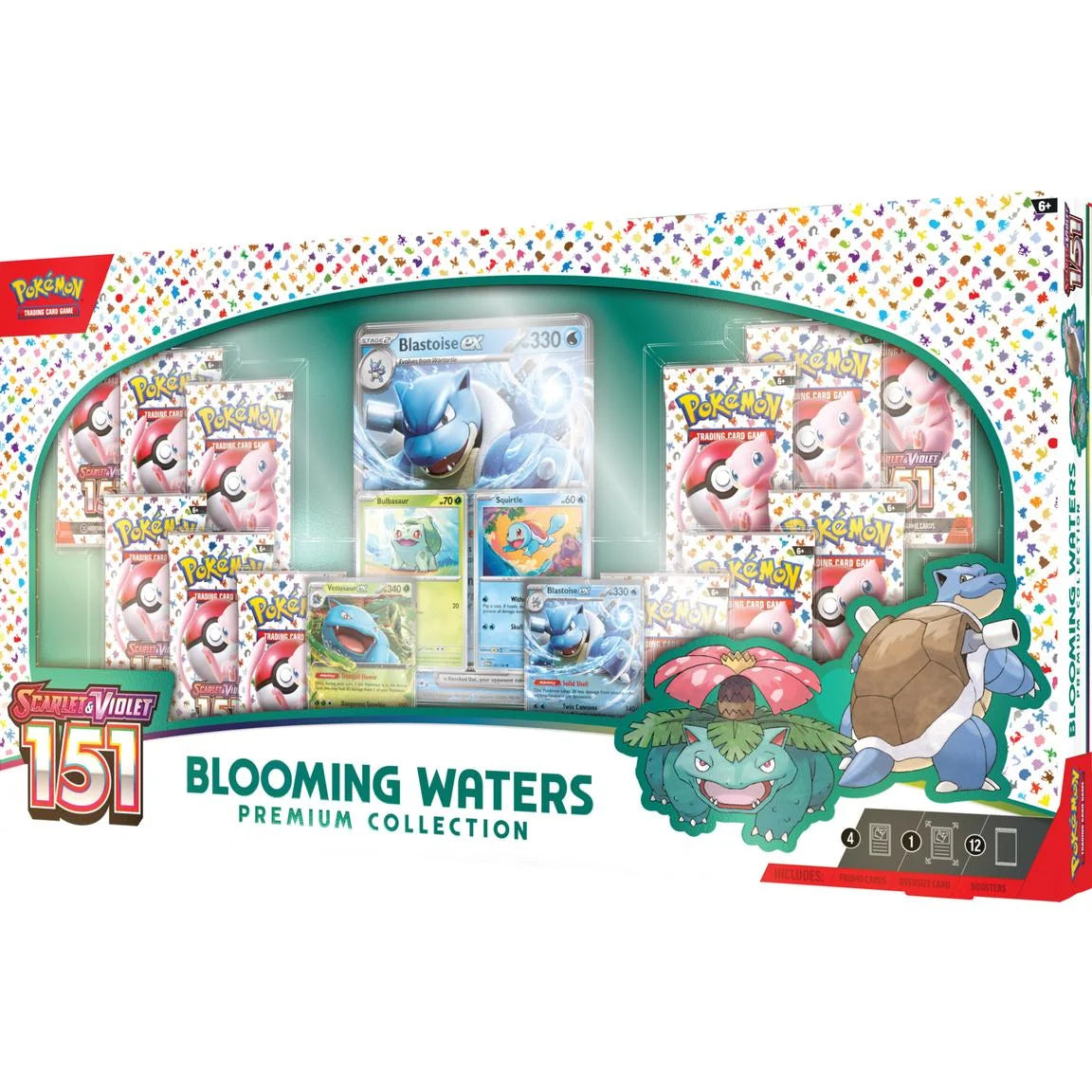 Pokemon TCG: Scarlet & Violet - 151 Blooming Waters Premium Collection Card Game Pokemon