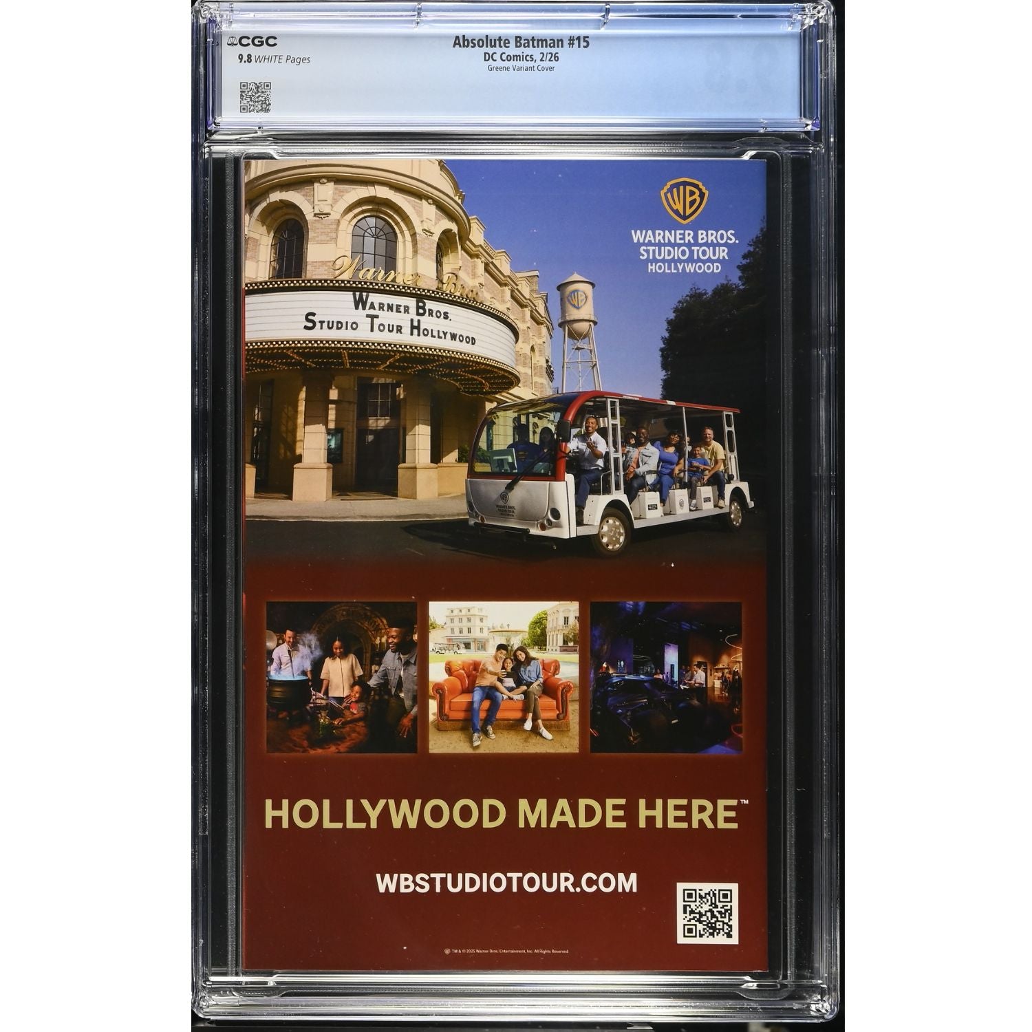 Absolute Batman: #15 [Sanford Greene CGC 9.8 - 1:25] 2025 Comics DC Comics
