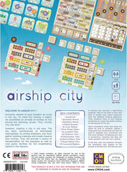 Airship City [Board Game, 3-4 Players] Board Game analog lunchbox   