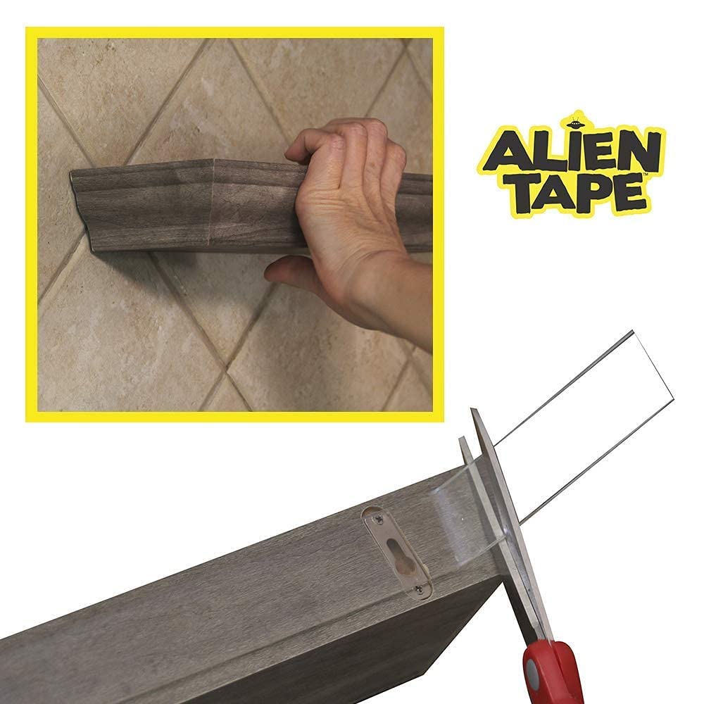 Alien Tape Double Sided Reusable Washable Transparent Multi-Purpose Adhesive Tape - 6 Pack [House & Home] House & Home BIC   