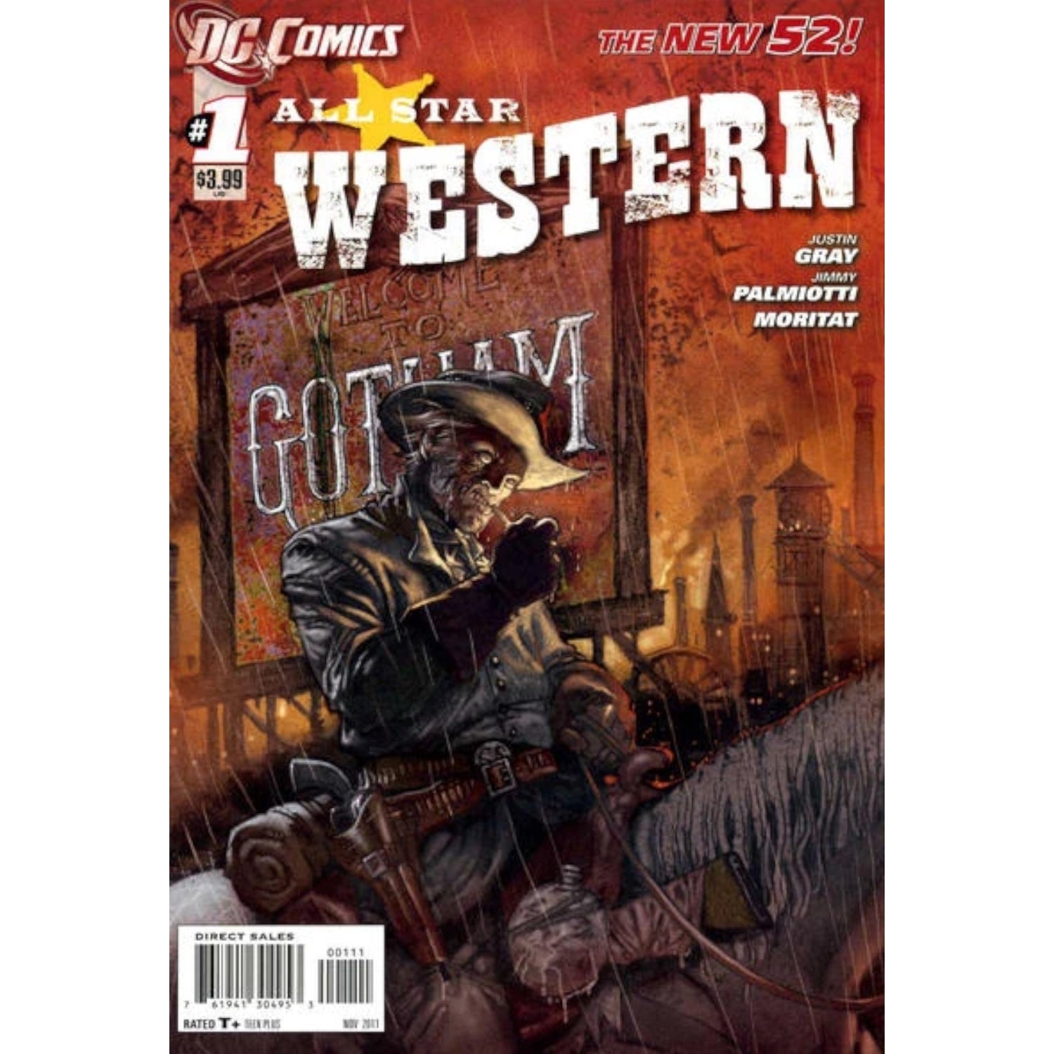 All-Star Western: #1 [Moritat CVR A] 2011 Comics DC Comics