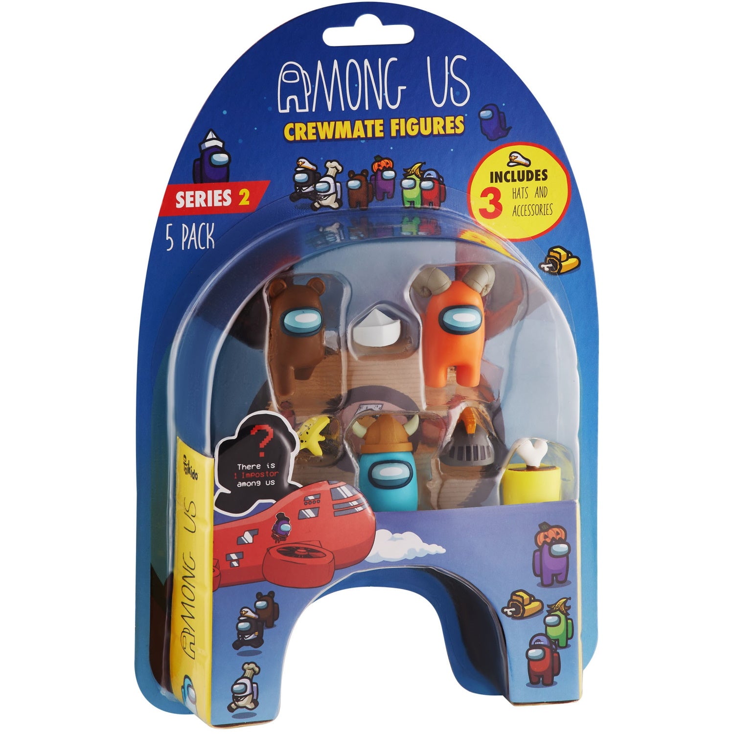 Among Us Series 2 Crewmate Figures 5-Pack Toys & Games P.M.I.