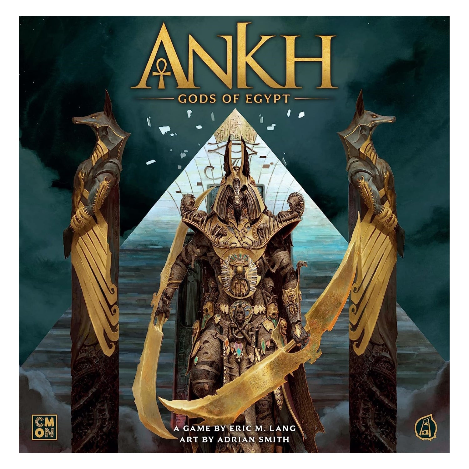 Ankh: Gods of Egypt [Board Game, 2 -5 Players] Board Game CMON   