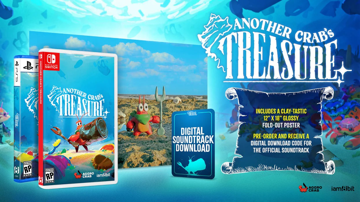 Another Crab's Treasure [PlayStation 5] PlayStation 5 Video Game iam8bit
