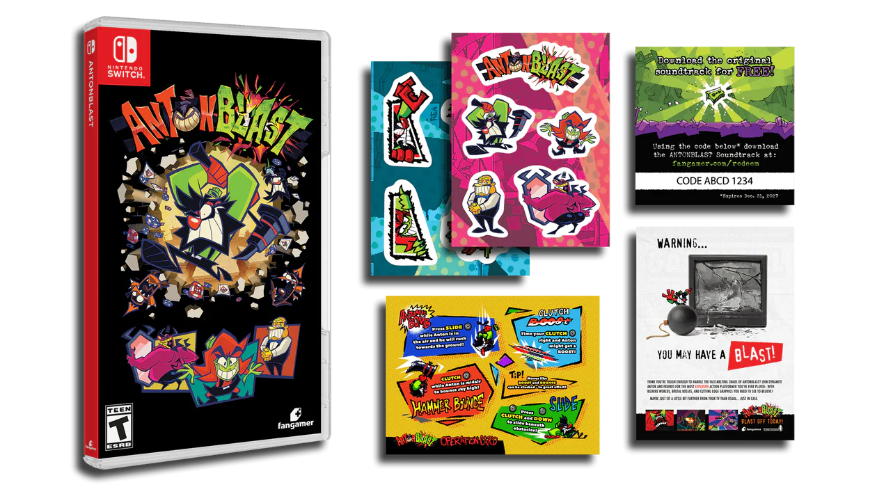 Antonblast [Nintendo Switch] Nintendo Switch Video Game FanGamer