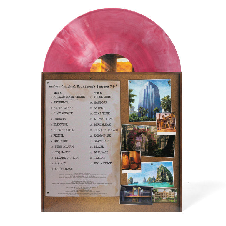 Archer: Seasons 7 - 9 Vinyl Soundtrack [Audio Vinyl] Audio CD/Vinyl iam8bit
