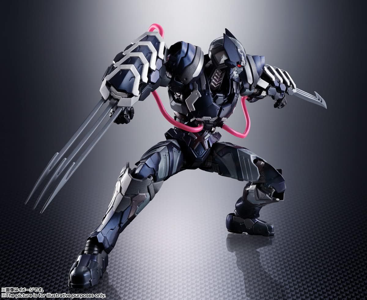 Tamashii Nations: Avengers: Tech On Venom Symbiote Wolverine S.H.Figuarts Toys & Games Bandai Namco   