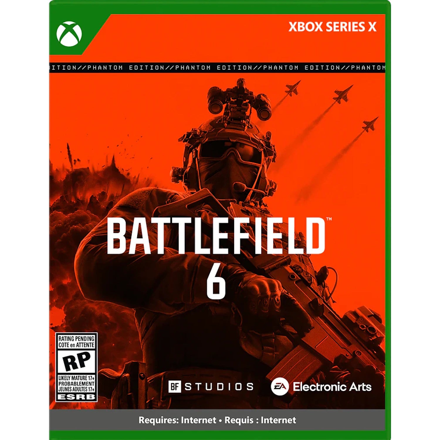 Battlefield 6 - Phantom Edition [Xbox Series X] Xbox Series X Video Game Electronic Arts