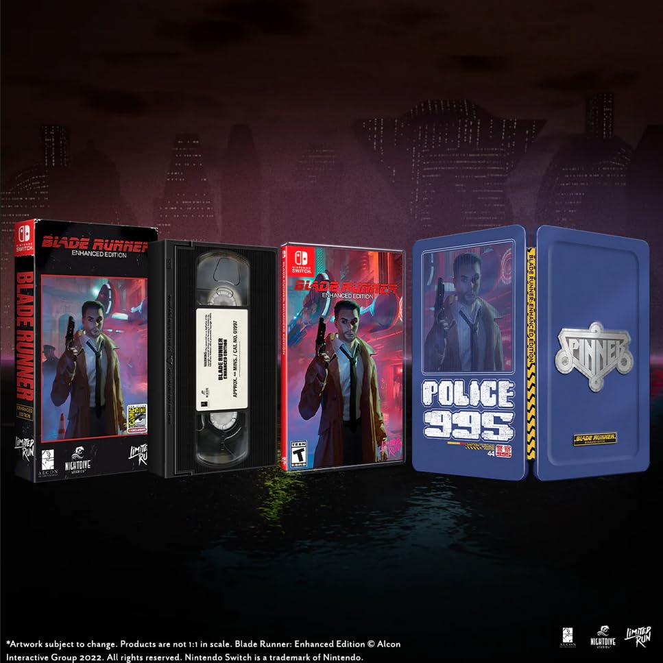 Blade Runner - Enhanced Edition - Limited Run #153 [Nintendo Switch] Nintendo Switch Video Game Limited Run Games   