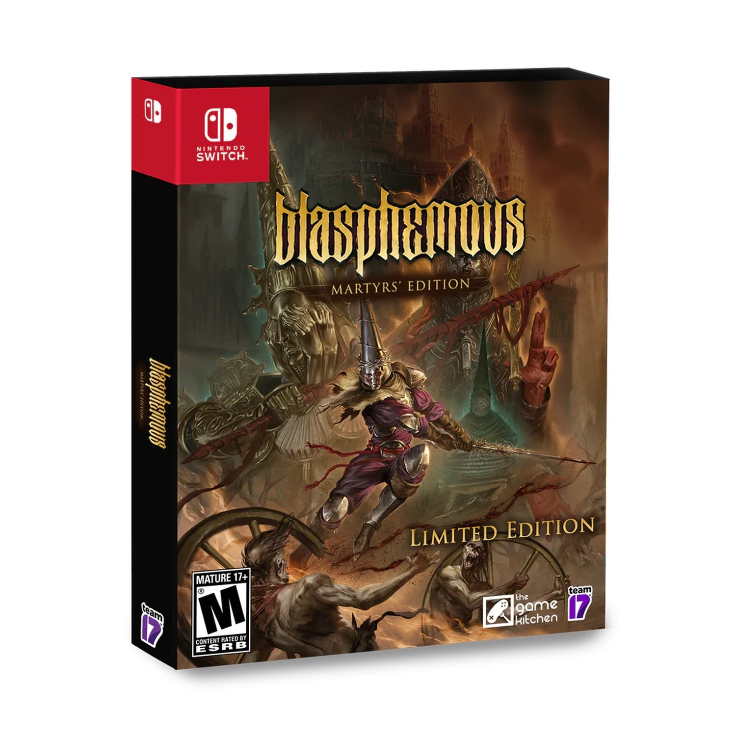 Blasphemous - Martyr's Edition [Nintendo Switch] Nintendo Switch Video Game Team 17