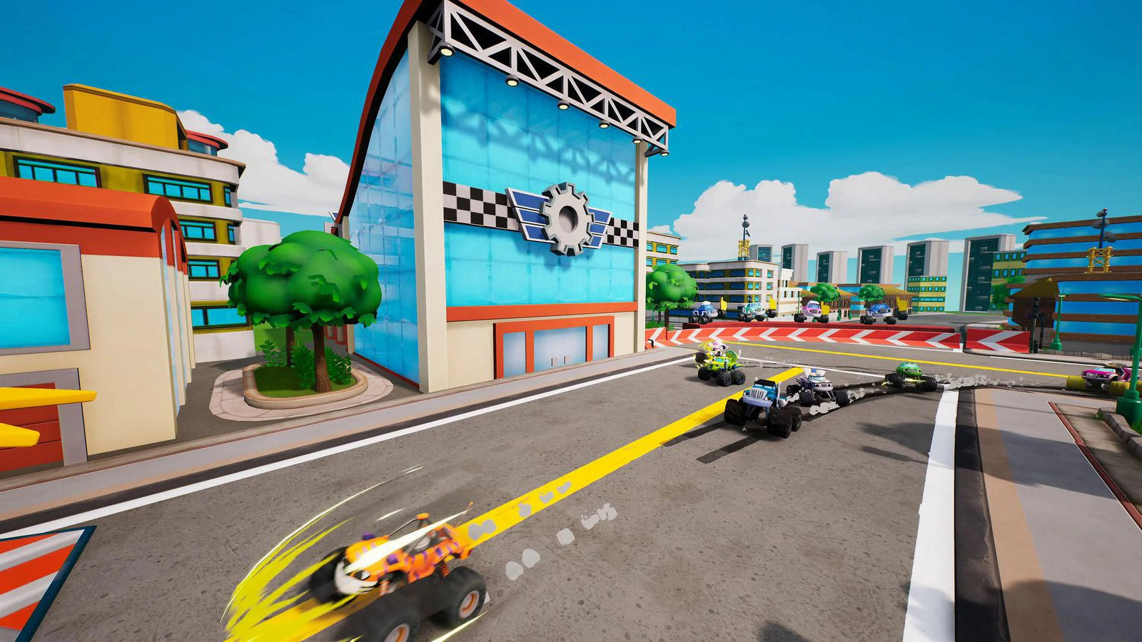 Blaze Axel City Racers [Nintendo Switch] Nintendo Switch Video Game Outright Gaming