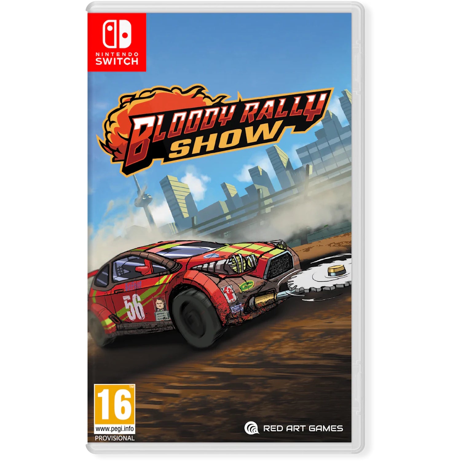 Bloody Rally Show - Standard Edition [Nintendo Switch] Nintendo Switch Video Game Red Art Games