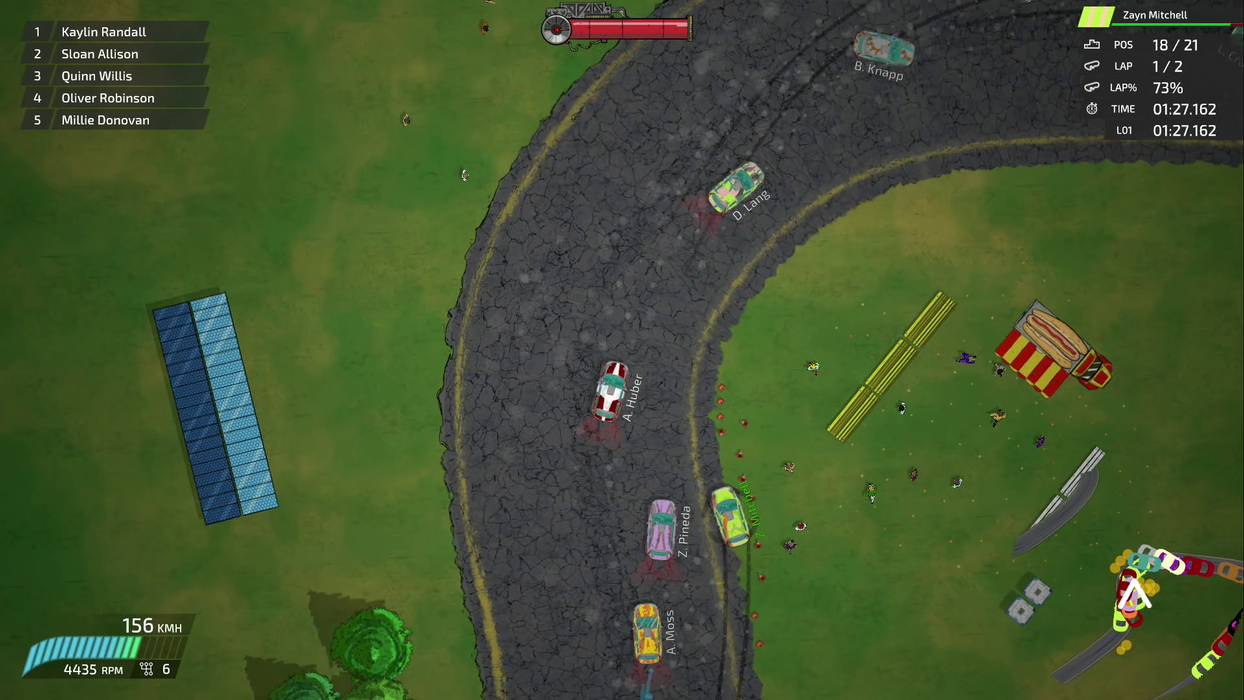 Bloody Rally Show - Standard Edition [Nintendo Switch] Nintendo Switch Video Game Red Art Games